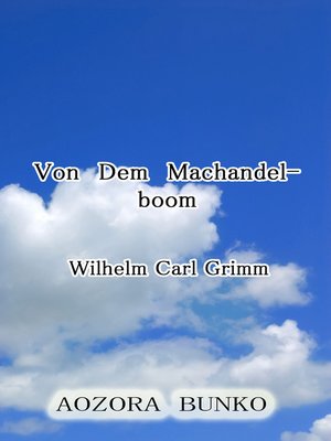 cover image of Von Dem Machandelboom
